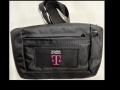 Telekom - Umh&auml;ngetasche Pads - schwarz- inkl. 1 Patch